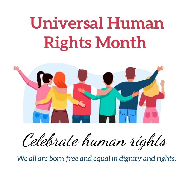 universal human rights month Template | PosterMyWall