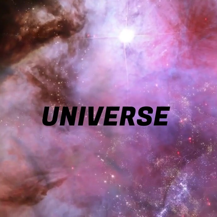 Universe Template PosterMyWall