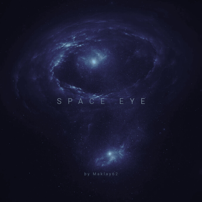 Universe Space Galaxy Cosmos CD Cover template