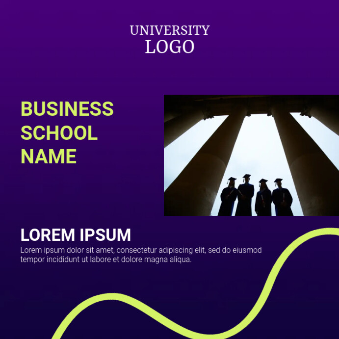 University ad Template | PosterMyWall