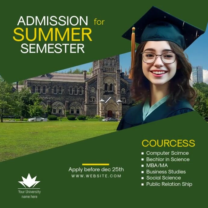 Image 3 for College Banner Template