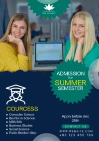 University Admission Flyer