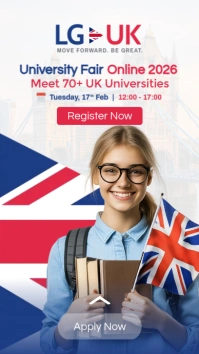 University Fair UK Post Template Instagram 快拍