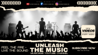 Unleash the Music Revolution Live YouTube Thumbnail template