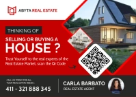 Untitledreal estate postcard printable modern Postal template