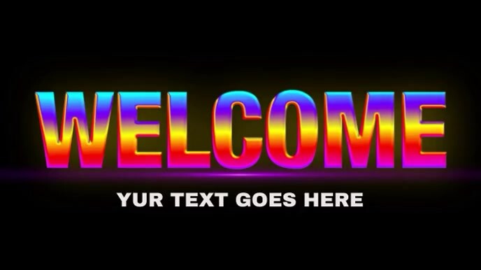 Welcome Intro Video UntitledWELCOME INTRO VIDEO.... Template | PosterMyWall