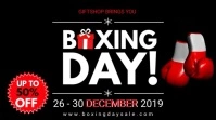 Up to 50% OFF Boxing Day Sale Display Digitalanzeige (16:9) template