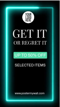 Zwart Discount Sale Promotion Instagram Story Template