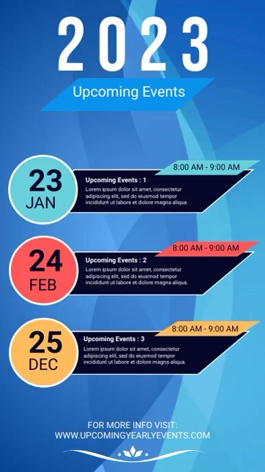 Upcoming Event,planner,Schedule Flyer Instagram Story template