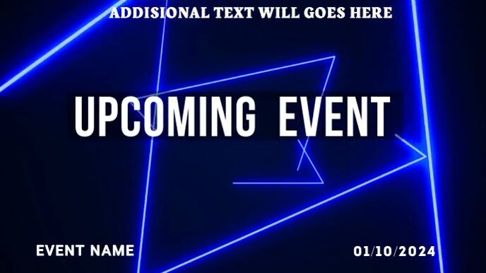 Upcoming Event \ งานแสดงผลงานแบบดิจิทัล (16:9) template