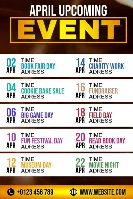 Copy of Upcoming Event Ads | PosterMyWall