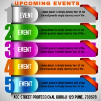 upcoming event Square (1:1) template