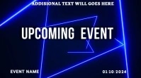 Upcoming Event Digitalanzeige (16:9) template