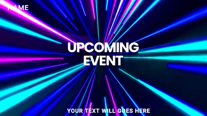 Upcoming Event Template | PosterMyWall