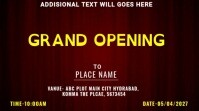 Upcoming Events, Digital Display (16:9) template