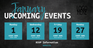 Upcoming Events (1) template