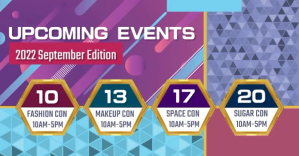 Upcoming Events Colorful Facebook Cover Video template
