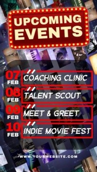 Upcoming Events Music Live Instagram Template | PosterMyWall