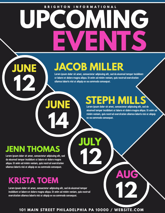 events Template PosterMyWall