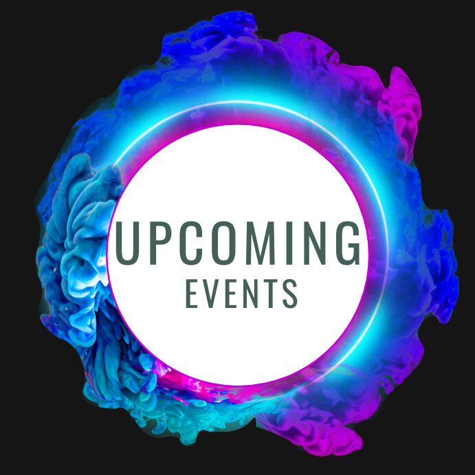 UPCOMING EVENTS Template | PosterMyWall