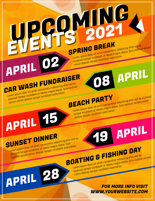Events Template PosterMyWall