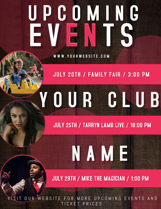 Events Flyer Template PosterMyWall