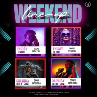 upcoming events instagram square template