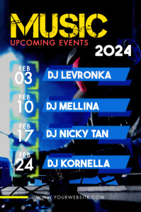 Upcoming Events Template | PosterMyWall