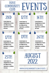 1 190 Calendar Customizable Design Templates Postermywall