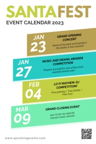 2017 music festival calendar Clearance