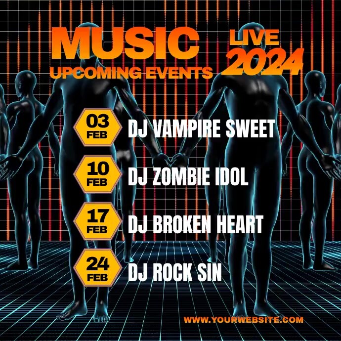 Upcoming Music Events Template PosterMyWall upcoming-music-events-template-postermywall