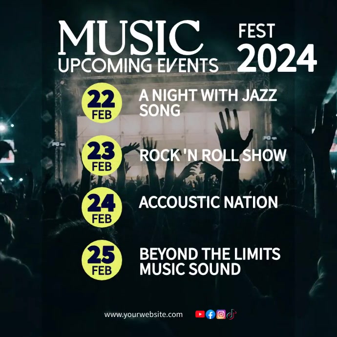 Upcoming Music Events Upcoming Music Events