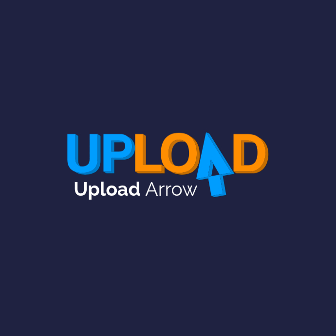 Purple Upload Logo Logos Template | PosterMyWall