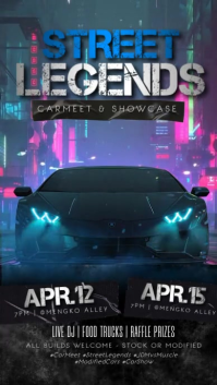 Urban Auto Show Instagram Story template