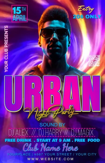 Urban Template PosterMyWall