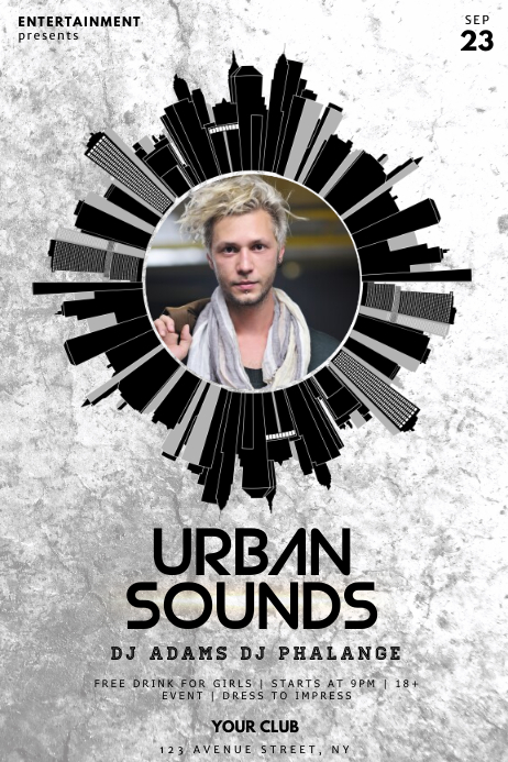 Urban Event Flyer Template Postermywall
