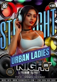 Urban Ladies Stoplights A4 template