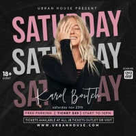 Urban Night Club Ads Instagram Post template