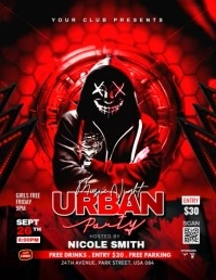 Urban Night Party Flyer template