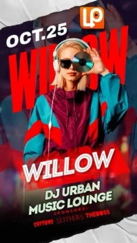 Urban Night Party Video Instagram Story template