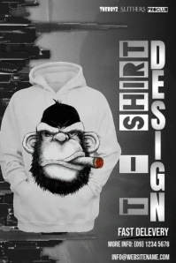 Urban Shirt Best Deals Poster template