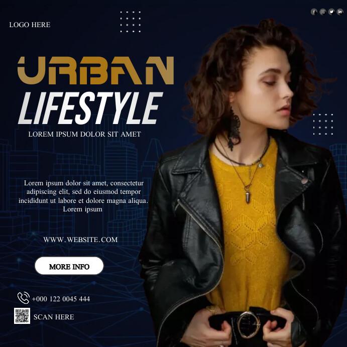 Urban Style Ads Template | PosterMyWall