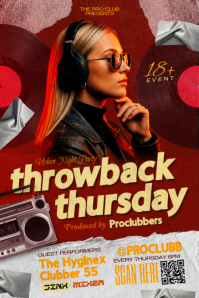 Urban Throwback Thursday Affiche template