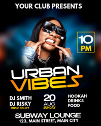 urban vibes Instagram Portrait template