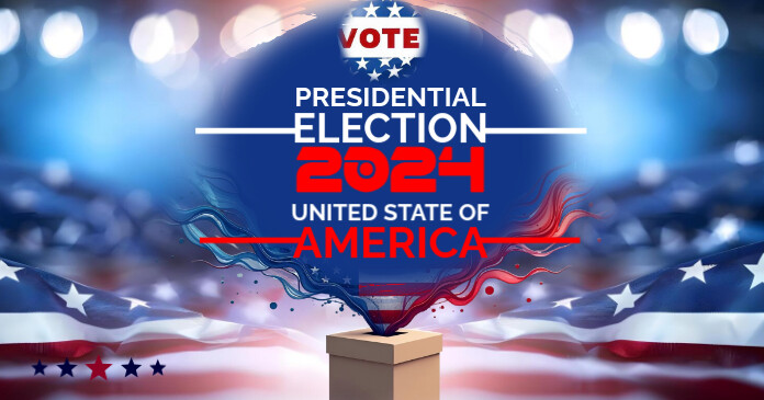 Us General Election Day Facebook Shared Image template