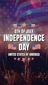 US Independence Day Instagram Story template