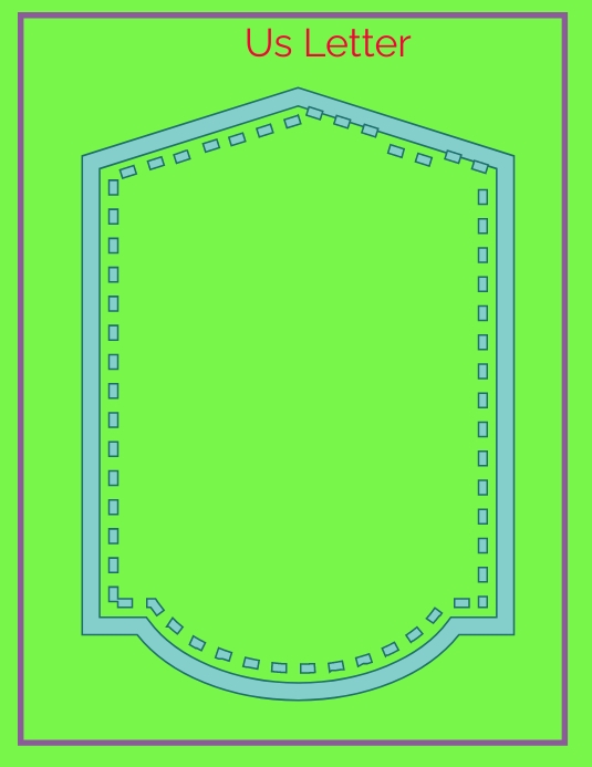 us letter Template | PosterMyWall