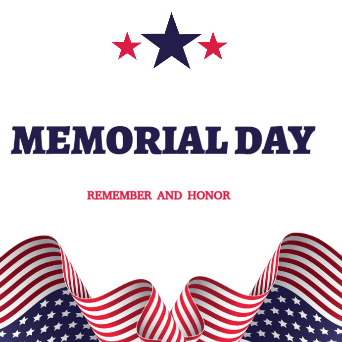 Copy of US memorial day | PosterMyWall