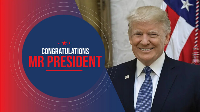 Introduction President Designs US President Congratulations Cover Template | PosterMyWall