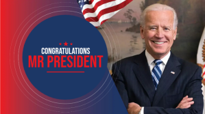 Purple Presidential Congratulations Digitalt display Template